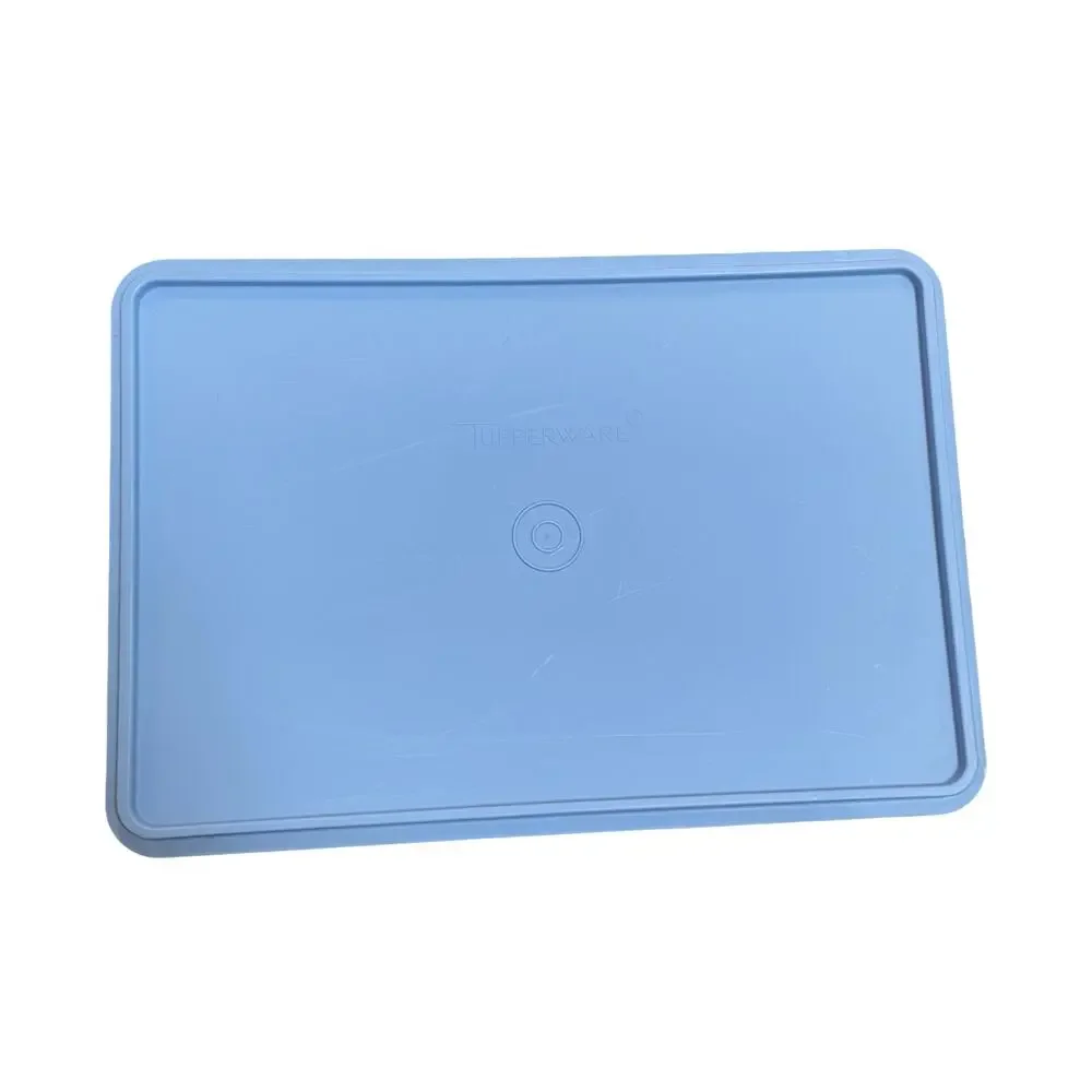 Tupperware 291 Replacement Lid Rectangular Storage Container Part Blue Kitchen